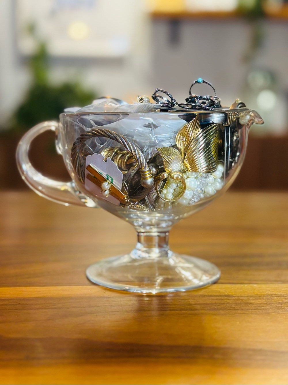 🔮 VINTAGE & MODERN MYSTERY JEWELRY LOT - 50+ Pcs Glass Gravy Boat Included!